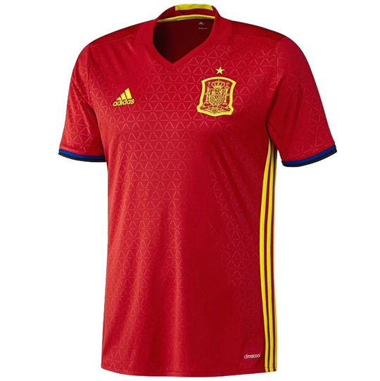 adidas Spain Home Jersey Eurosport Soccer Stores