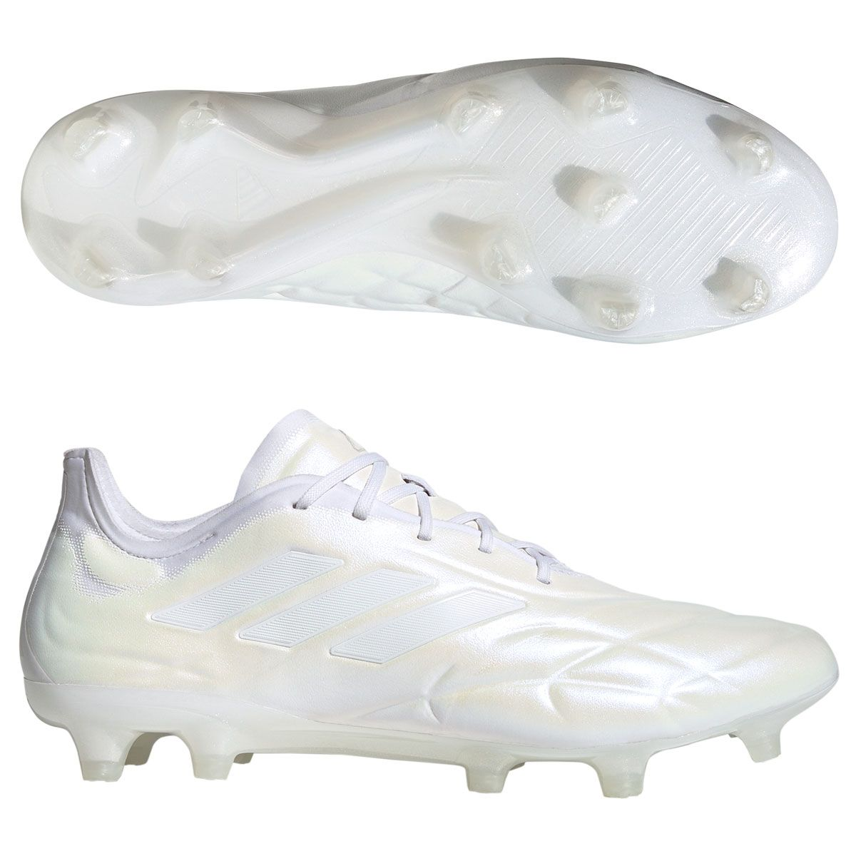 adidas Copa Pure.1 FG Soccer Cleats - White – Eurosport Soccer Stores