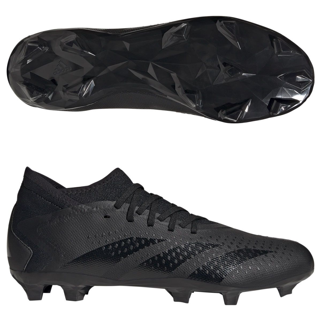 adidas Predator Accuracy.3 Firm Ground Cleats Black Eurosport Soccer Stores