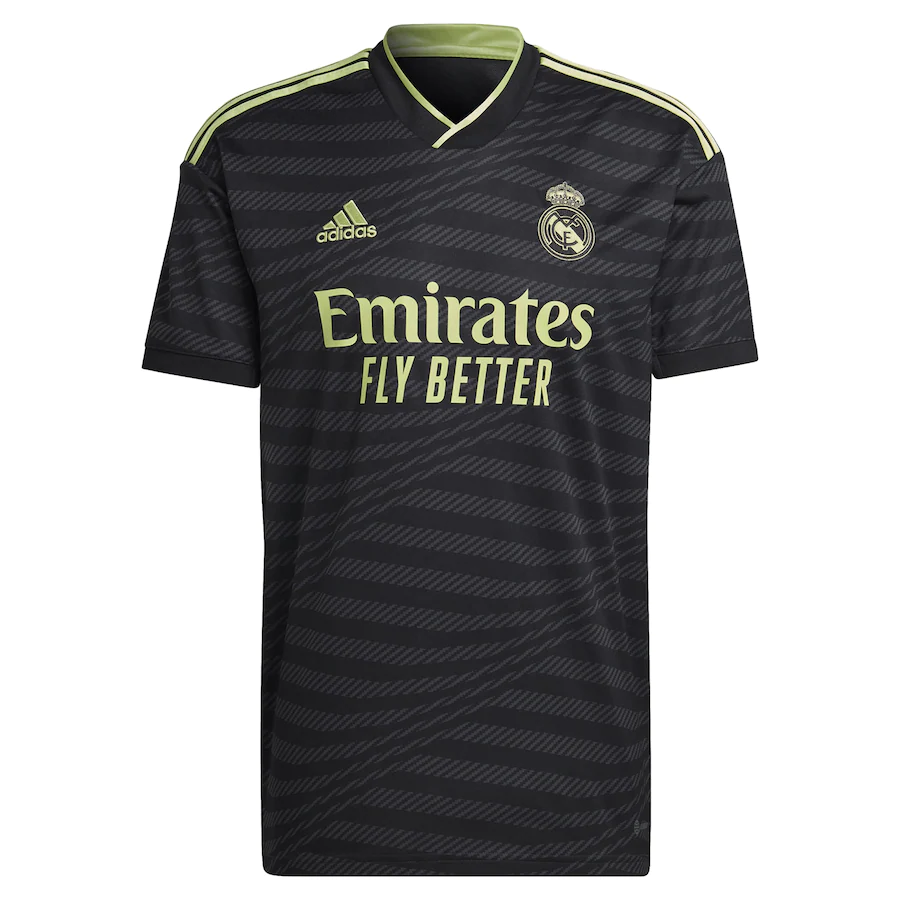 adidas Real Madrid Third Jersey 2022 23 Black Eurosport Soccer Stores