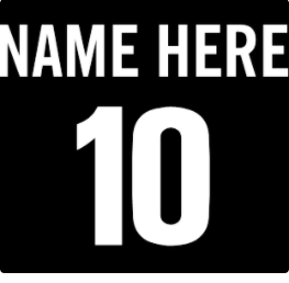 Generic Lettering Name&Number