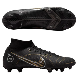 Nike Mercurial Superfly 8 Elite FG (Black/Gold)