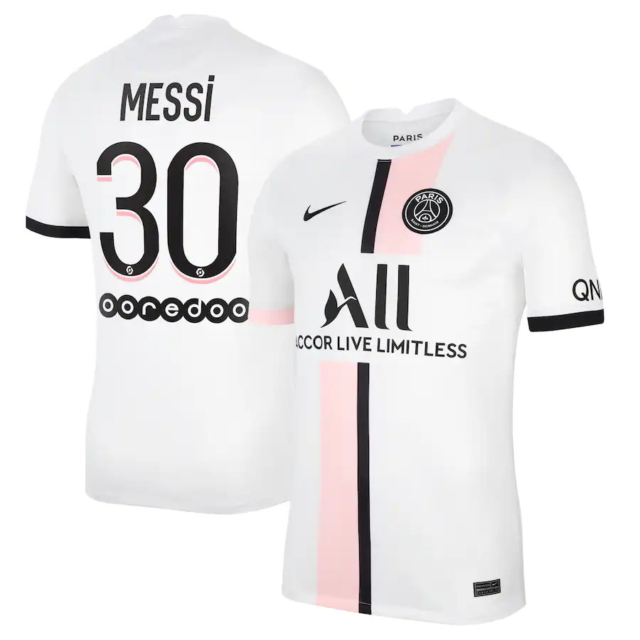 PSG 2021-2022 Away Shirt (Kids) (MESSI 30) [CV8231-101-226038